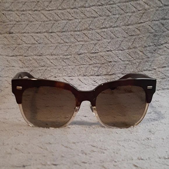 Authentic Gucci Cat Eye Bio Based Sunglasses in Brown Ombre  display picture 1
